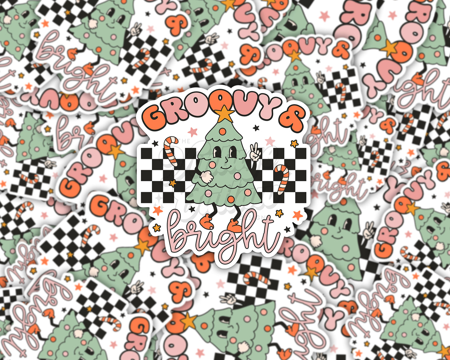 Groovy & Bright Sticker
