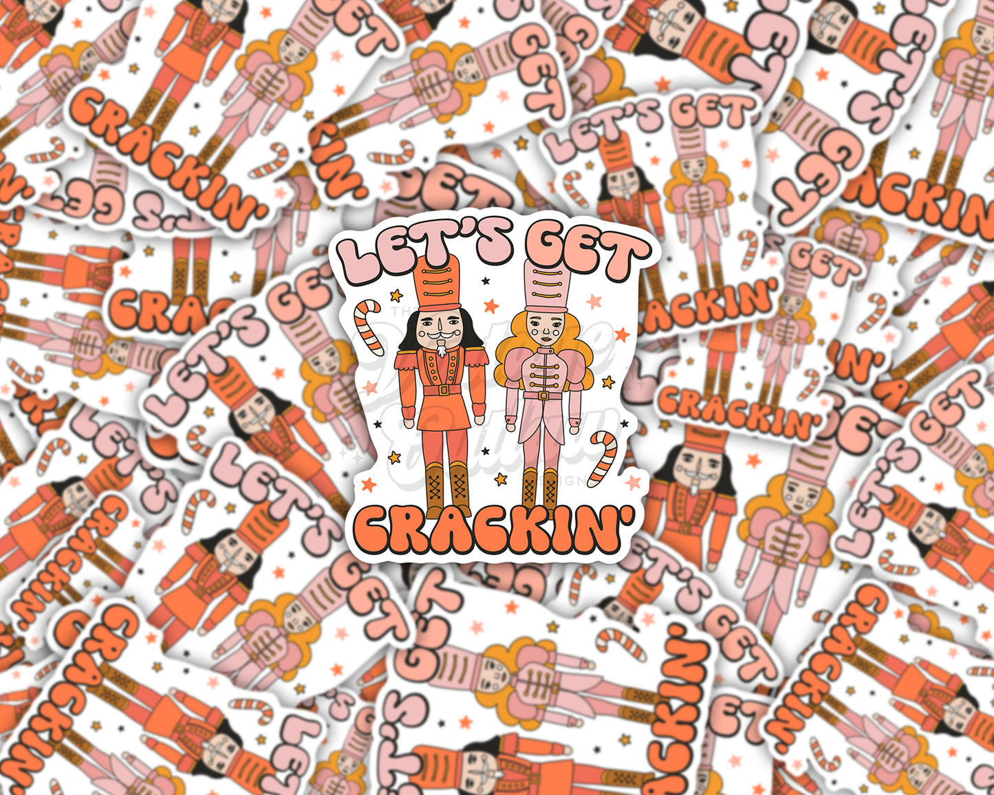 Let's Get Crackin' Sticker