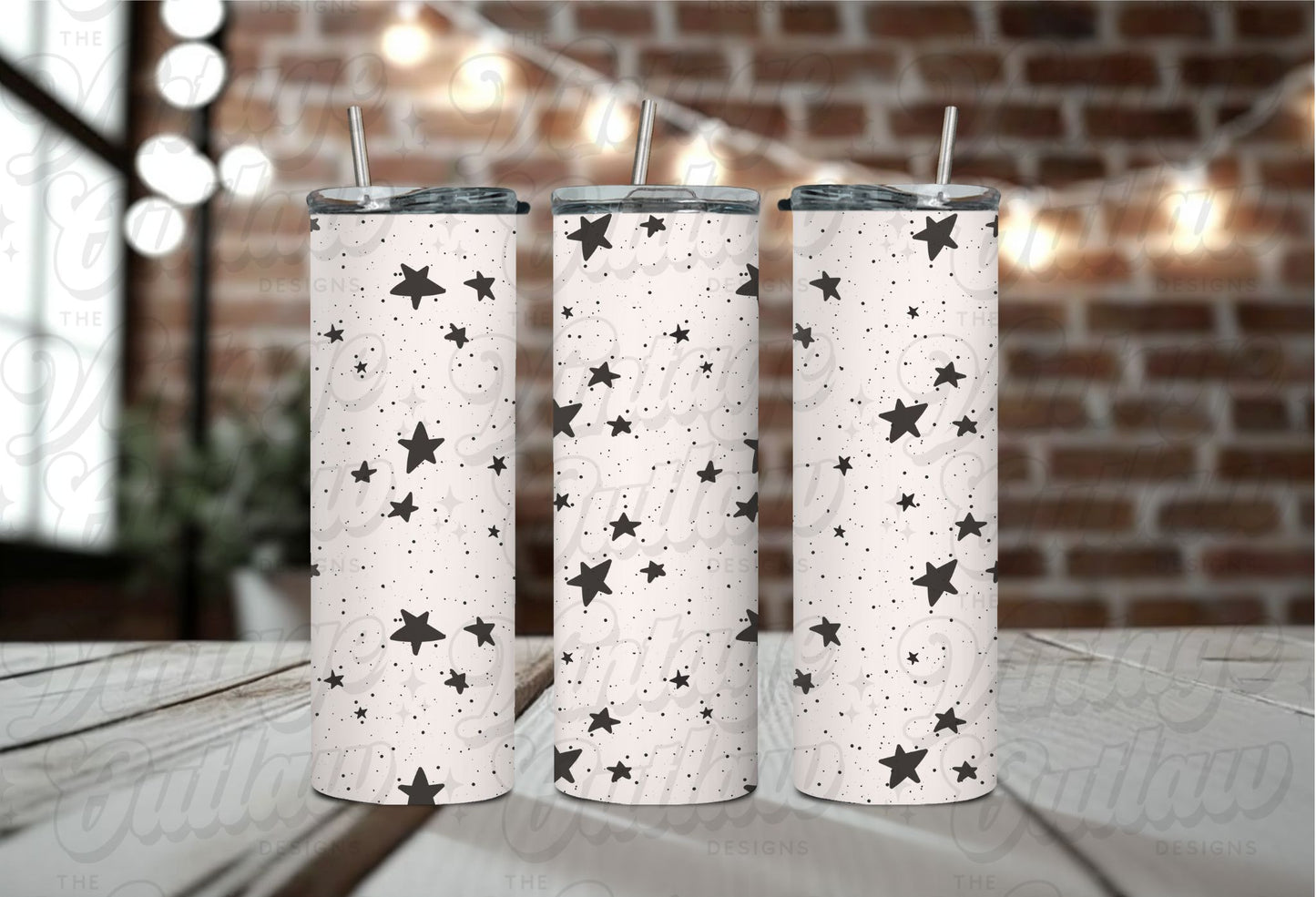 Retro Stars Tumbler