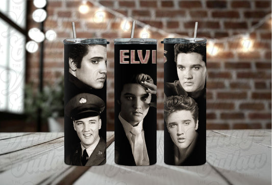 Young Elvis Tumbler