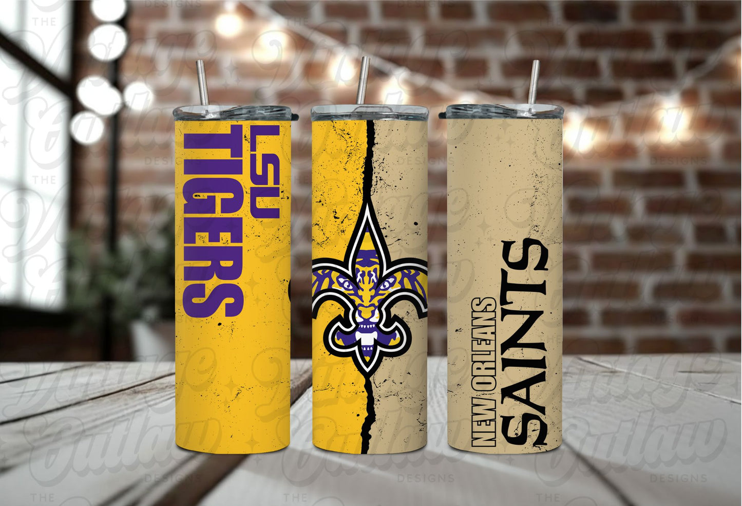 Louisiana Football Tumbler