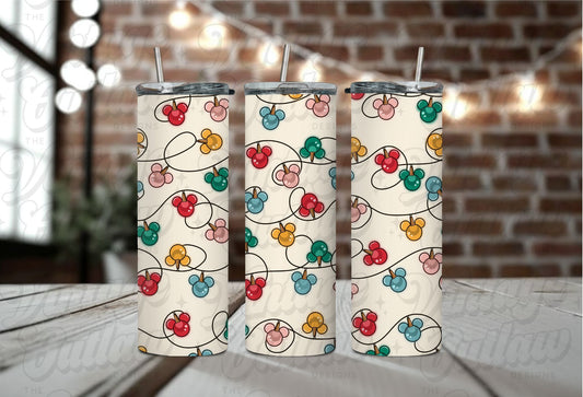 Mouse Lights Christmas Tumbler