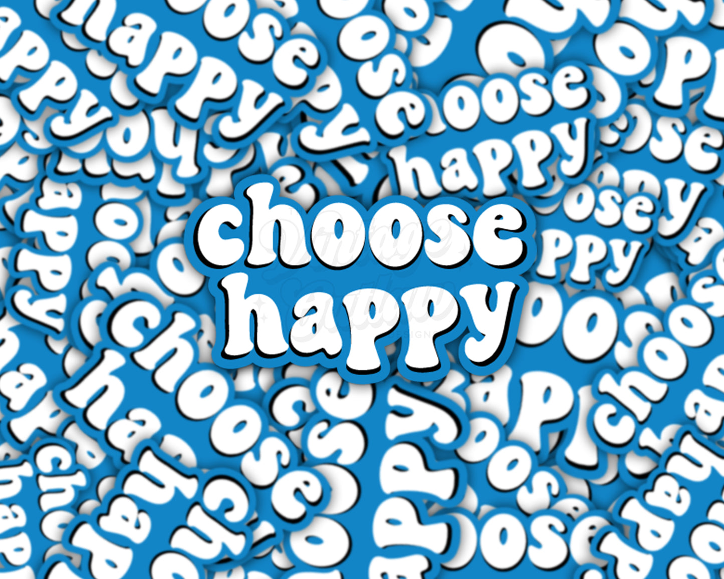 Choose Happy Sticker