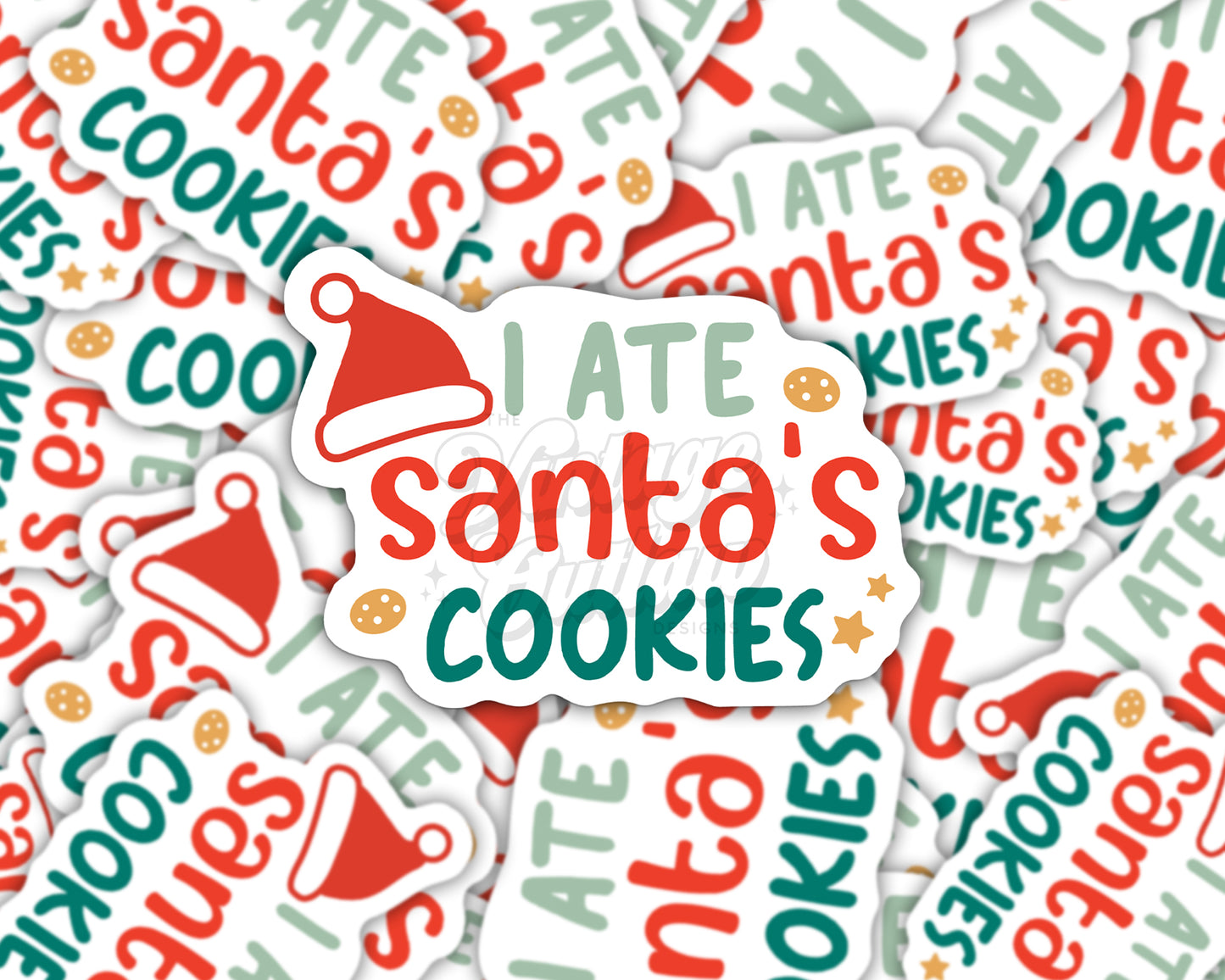 Santa's Cookies Sticker