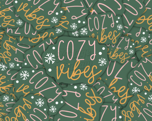 Cozy Vibes Sticker