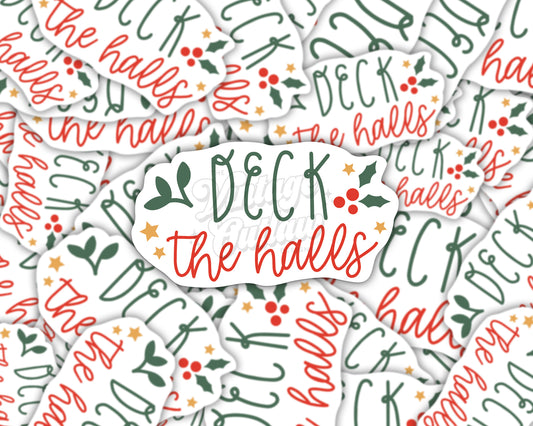 Deck The Halls Sticker