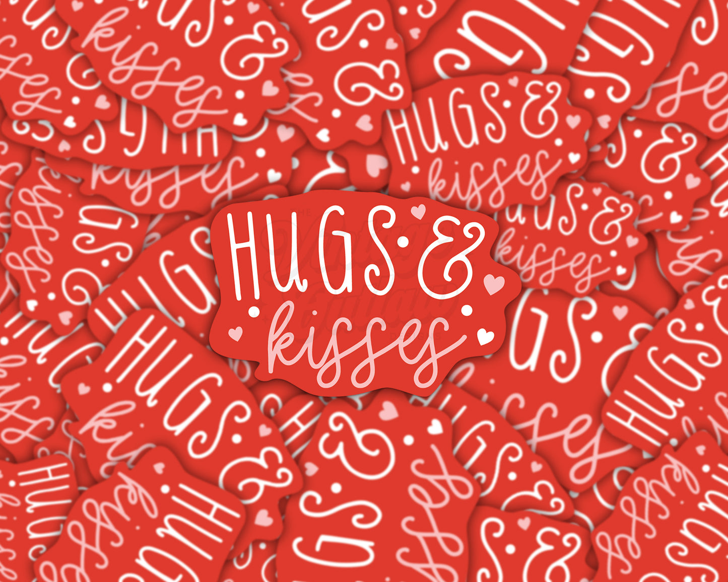 Hugs & Kisses Sticker