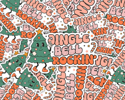 Jingle Bell Rockin' Sticker