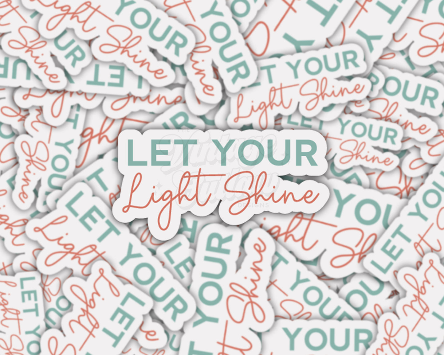 Let Your Light Shine Sticker