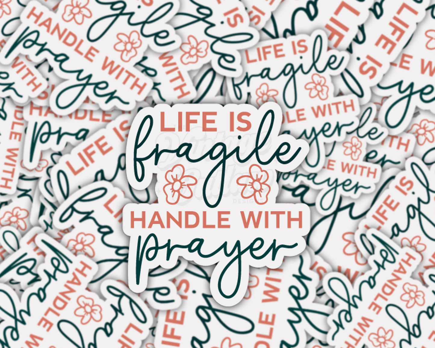 Life is Fragile Sticker