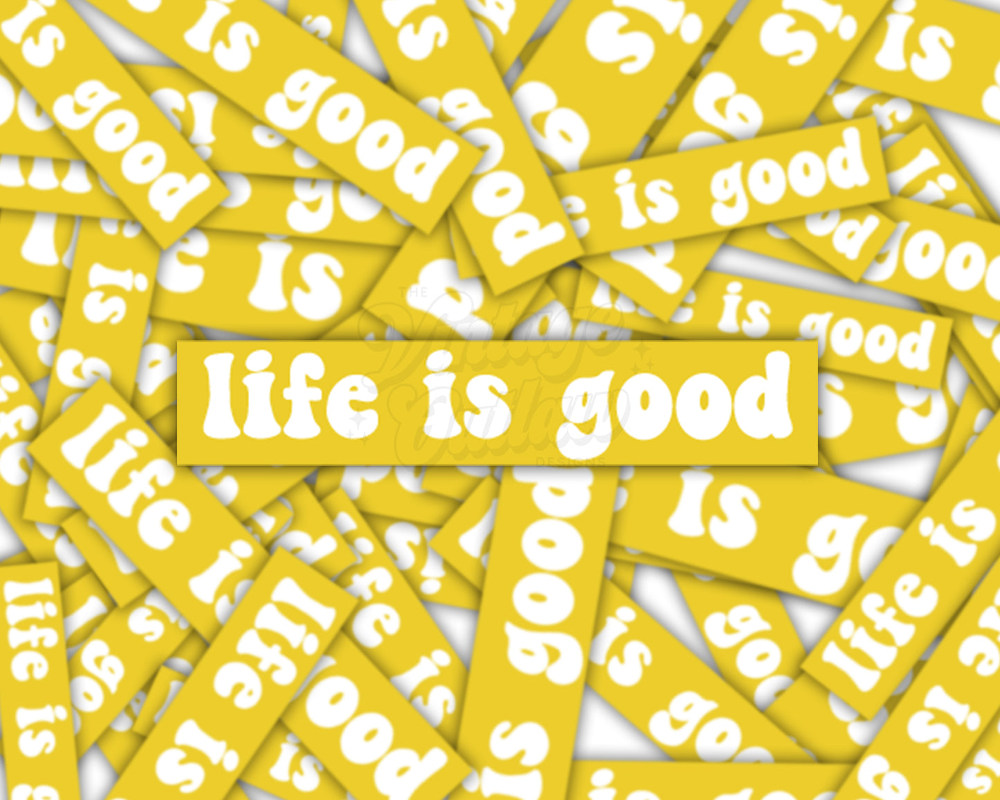 Life Is Good Sticker