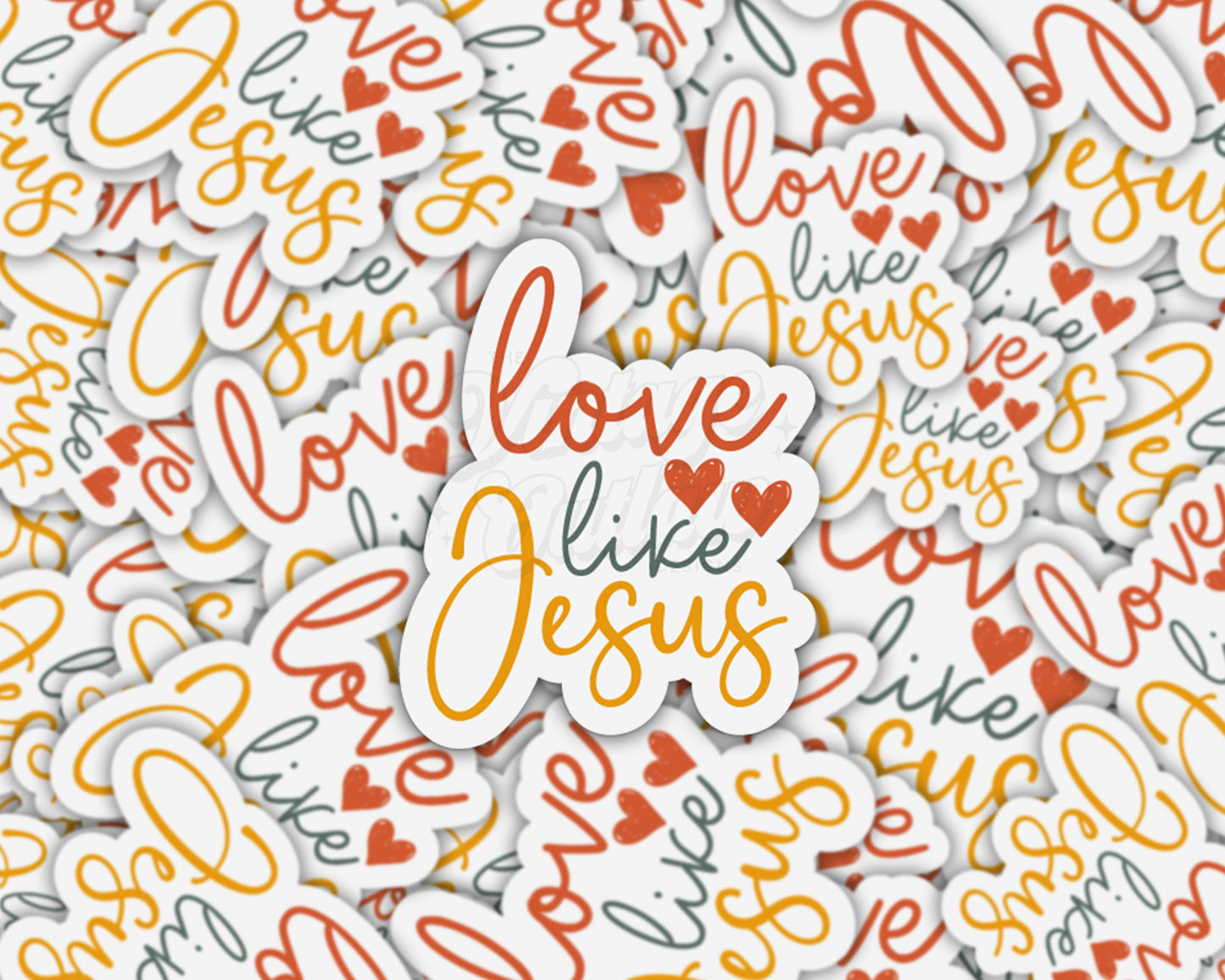 Love Like Jesus Sticker