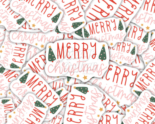 Merry Christmas Sticker