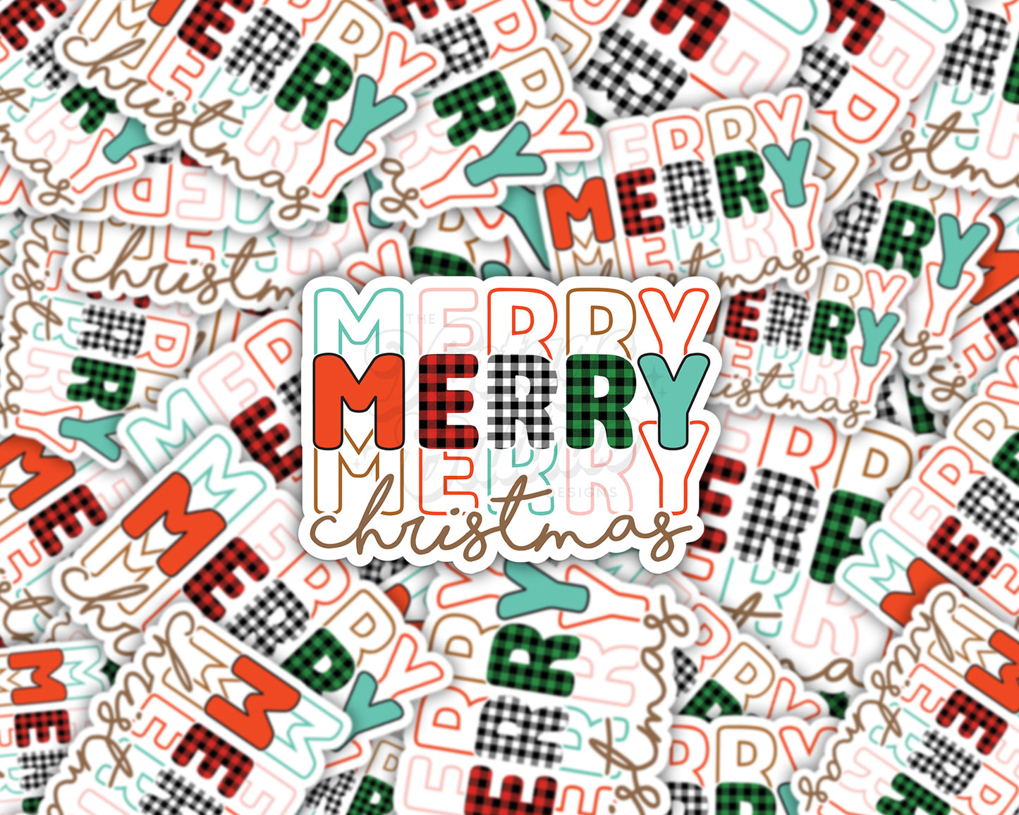 Merry Merry Christmas Sticker