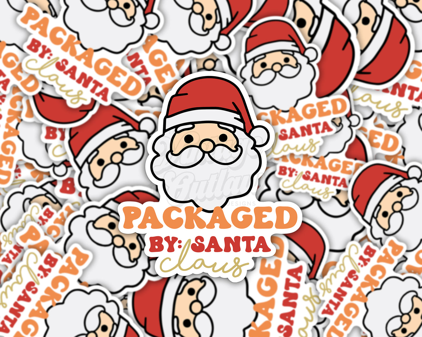 Packaged by Santa Sticker