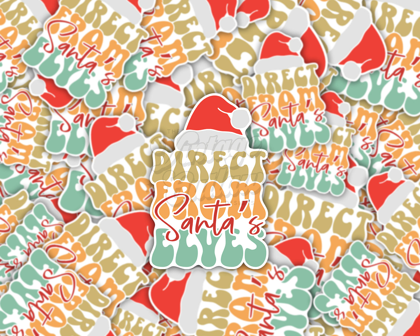 Direct from Santa's Elves Sticker