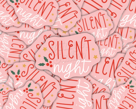 Silent Night Sticker